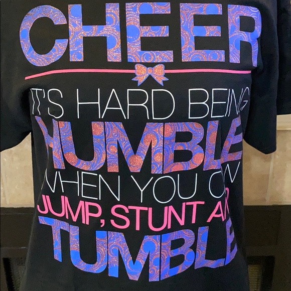 NWOT Cheer T Shirt - Picture 2 of 2